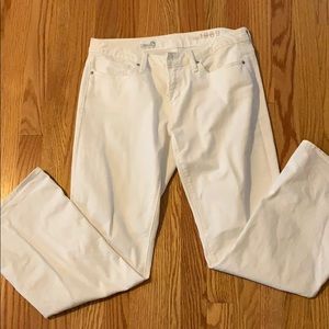 Gap white jeans